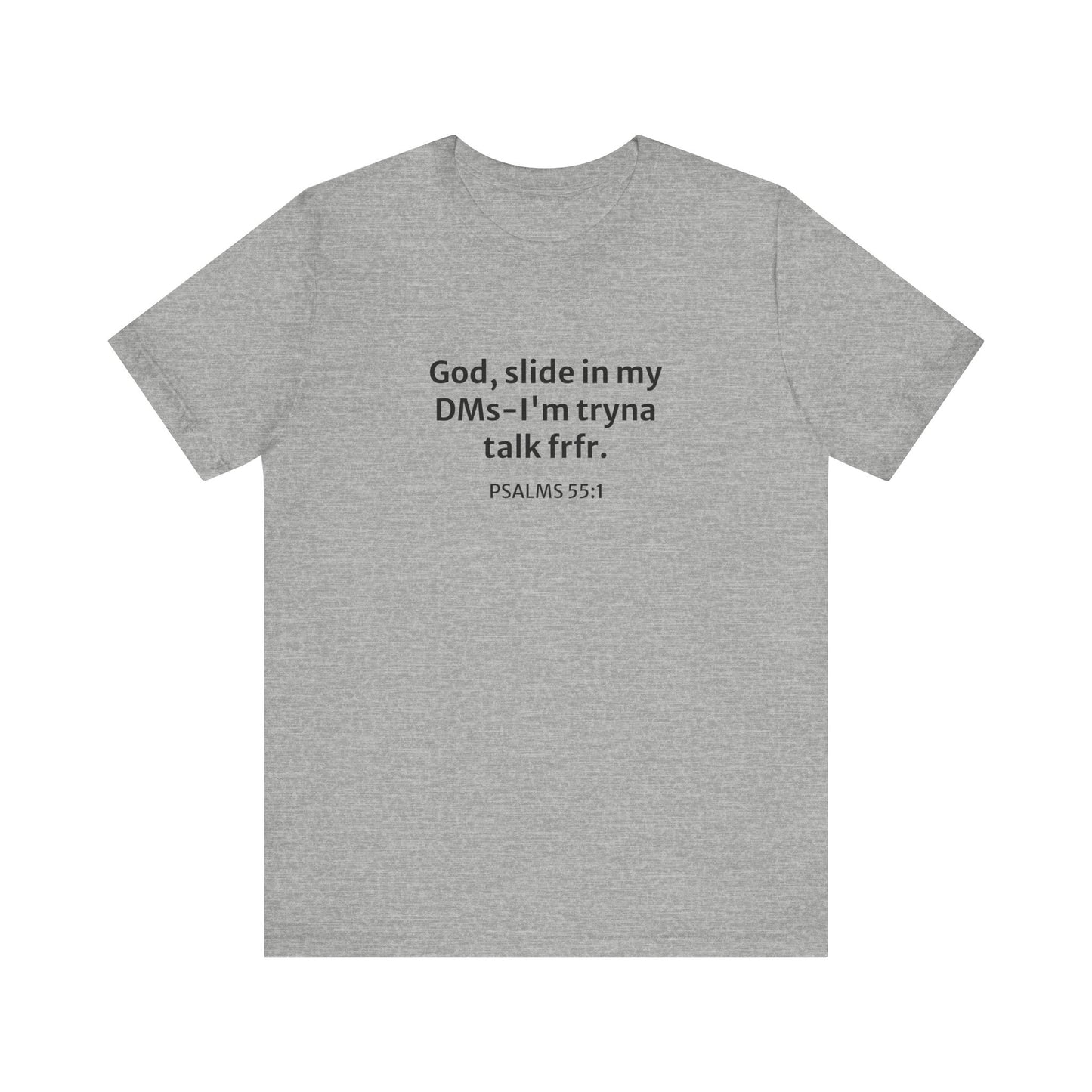'God, Slide in my DMs' Cotton Tee