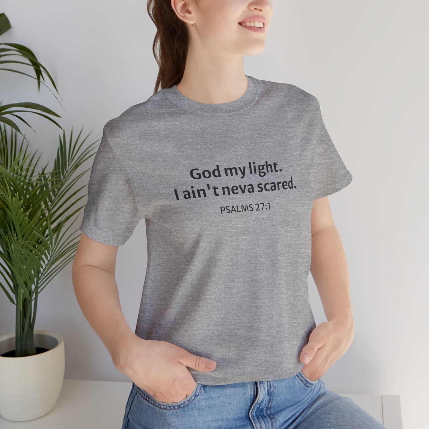 'God my Light' Cotton Tee