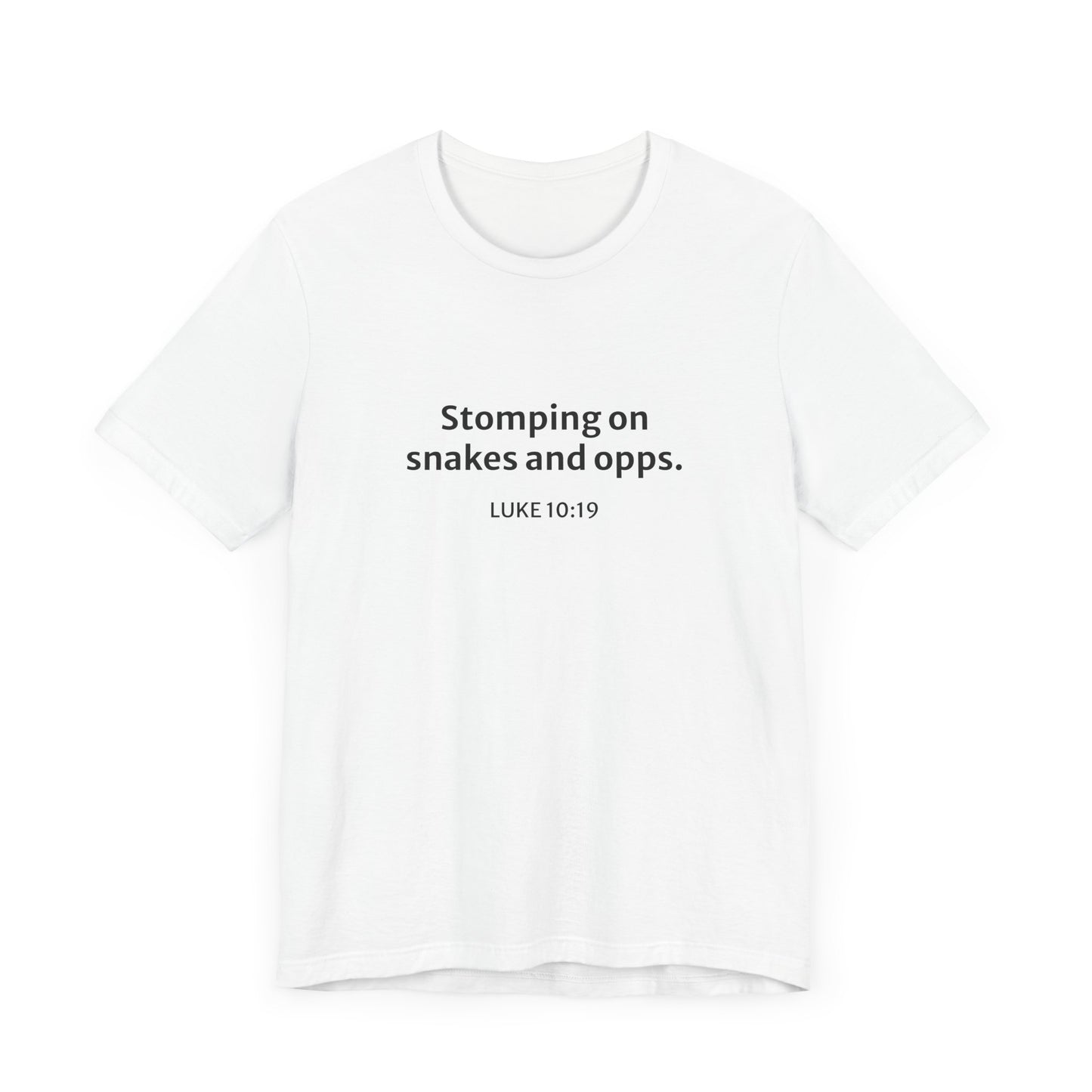 'Stomping on Snakes and Opps' Cotton Tee