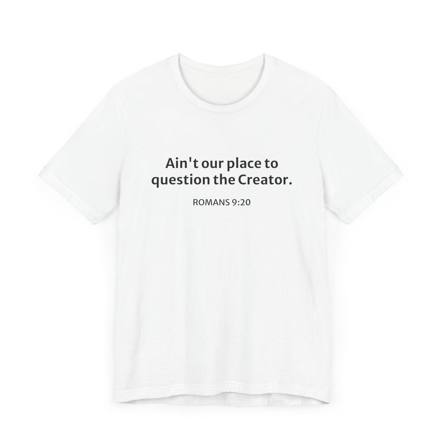 'He the Creator' Cotton Tee