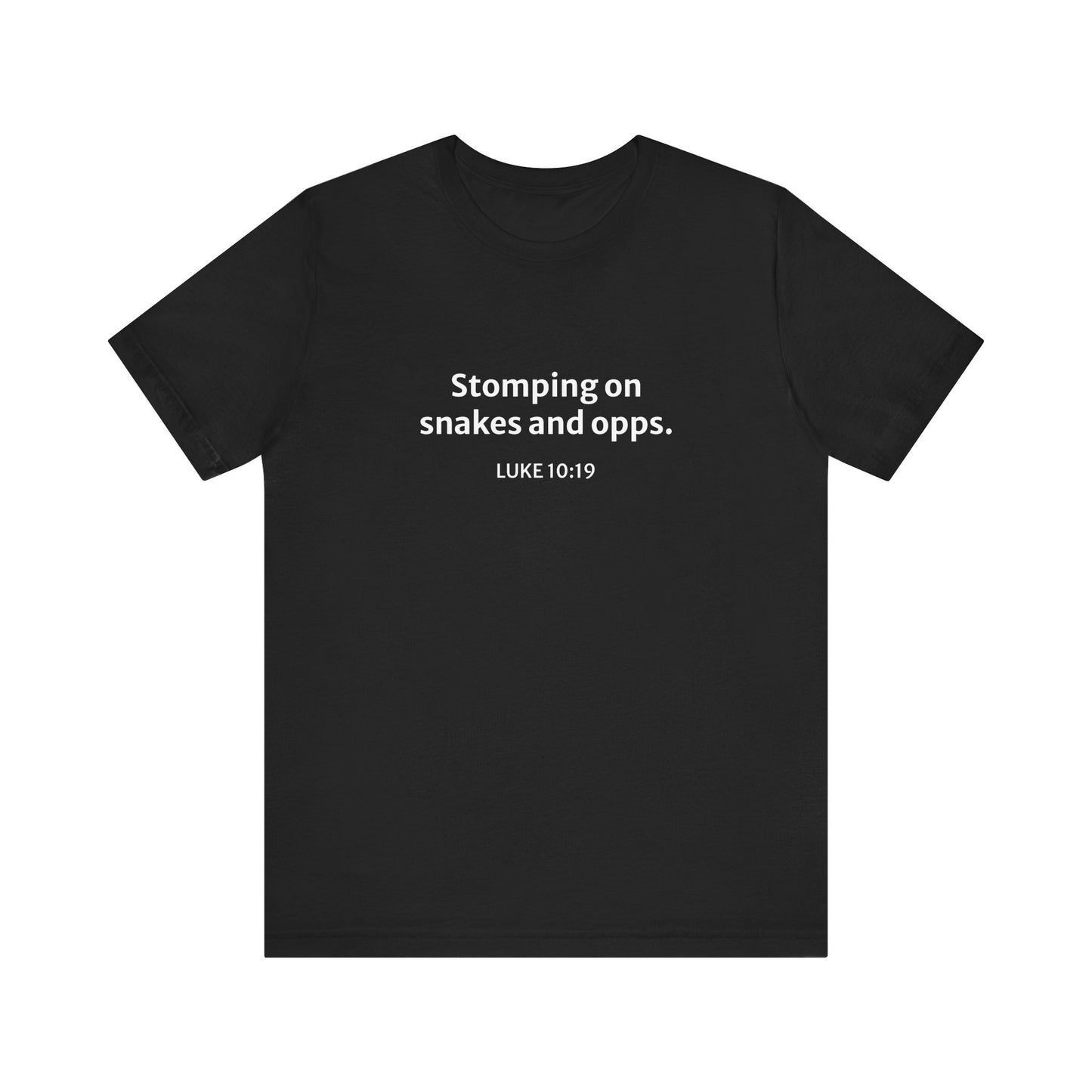 'Stomping on Snakes and Opps' Cotton Tee