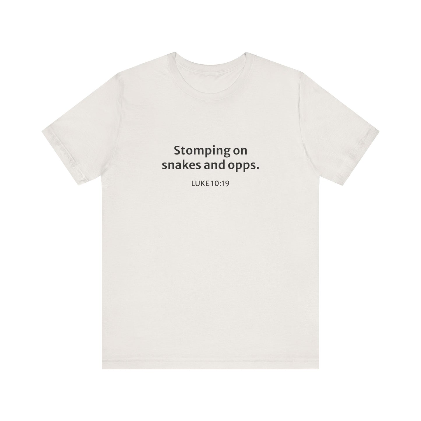 'Stomping on Snakes and Opps' Cotton Tee