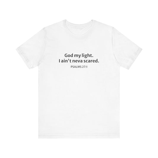 'God my Light' Cotton Tee