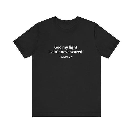 'God my Light' Cotton Tee
